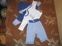 костюмчик детский, от 0 до7 месяцев