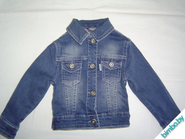 НОВАЯ джинсовая куртка для девочки, рост 86-92